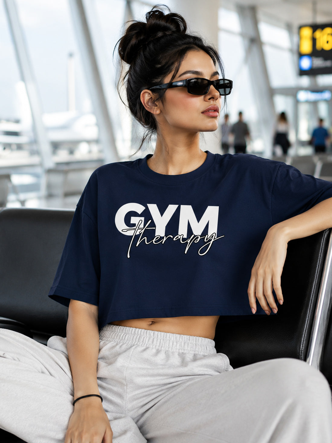 Women's Oversized Crop T-Shirt | Premium Cotton Manufacturer India