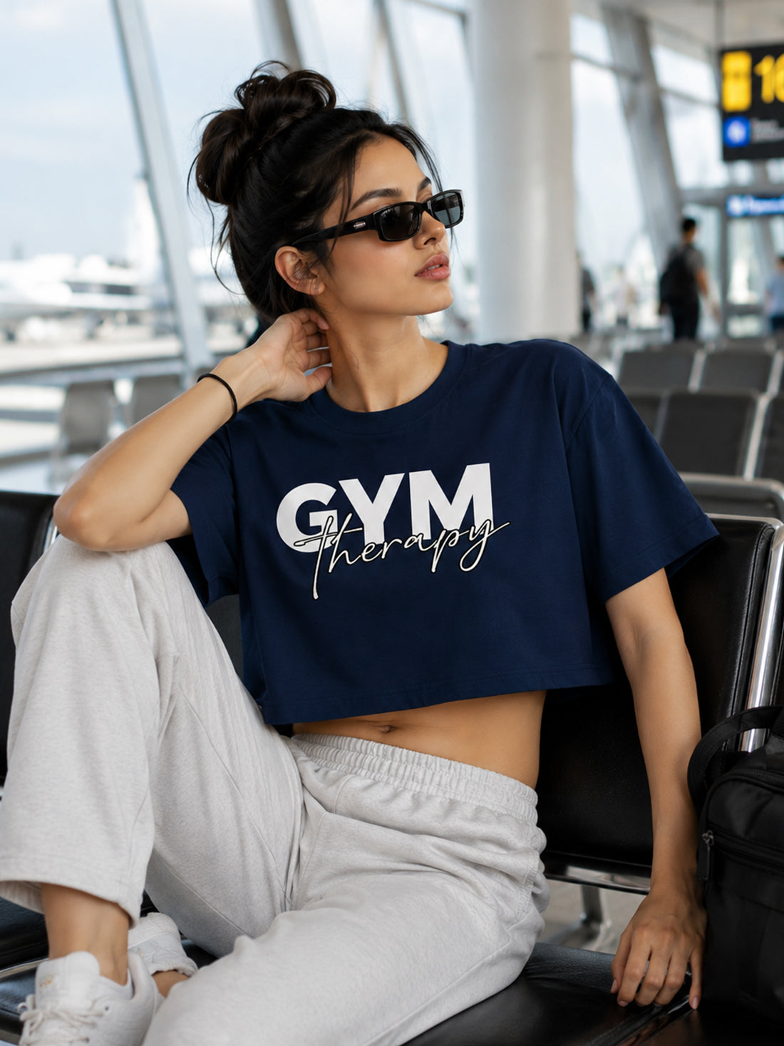 Women's Oversized Crop T-Shirt | Premium Cotton Manufacturer India