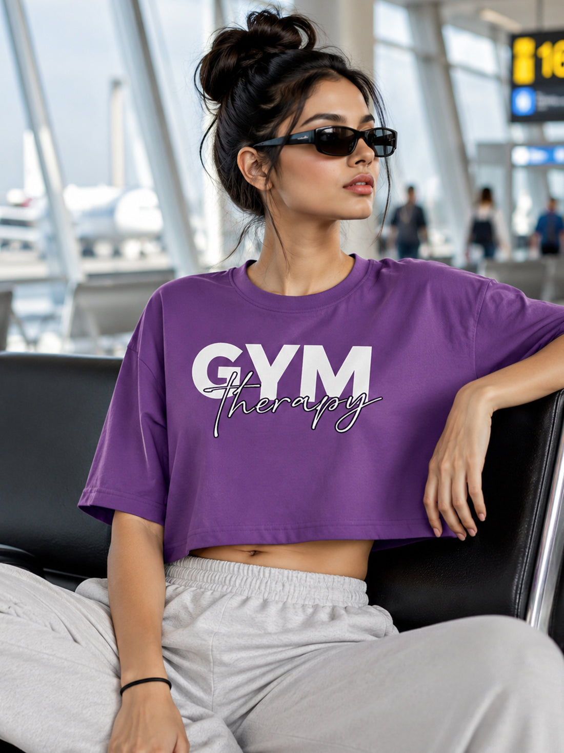 Women's Oversized Crop T-Shirt | Premium Cotton Manufacturer India