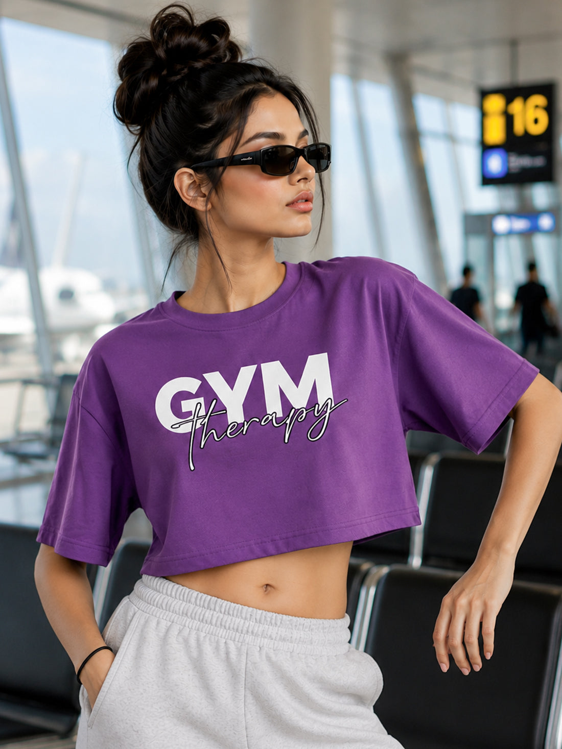 Women's Oversized Crop T-Shirt | Premium Cotton Manufacturer India