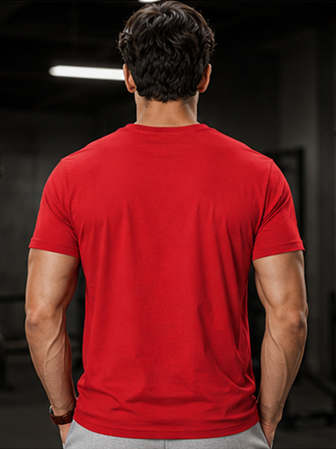 Dpassion Men's Black Graphic Performance T-Shirt | Dry-Fit Sportswear | Wholesale Activewear