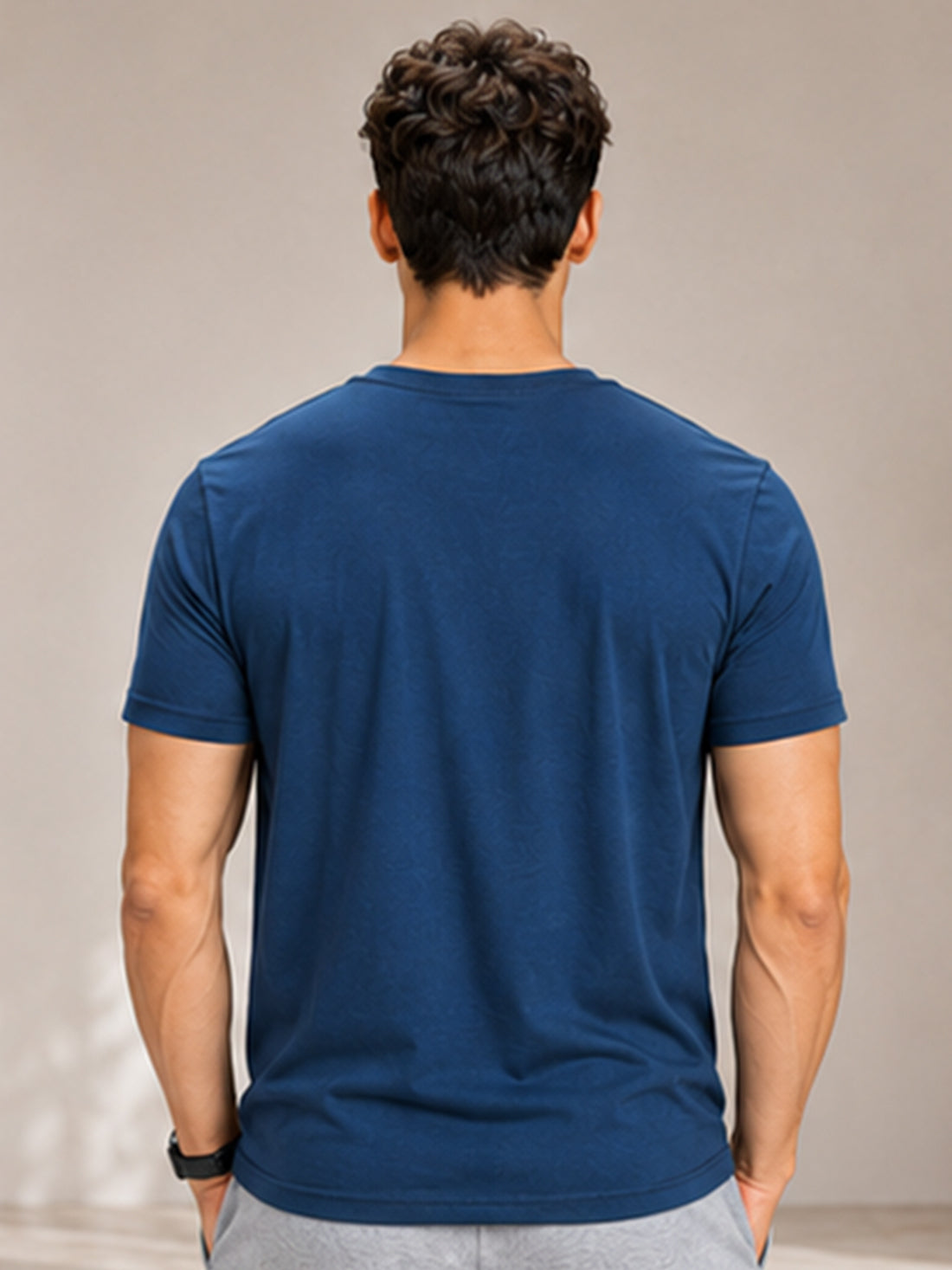 Dpassion Men's Black Graphic Performance T-Shirt | Dry-Fit Sportswear | Wholesale Activewear