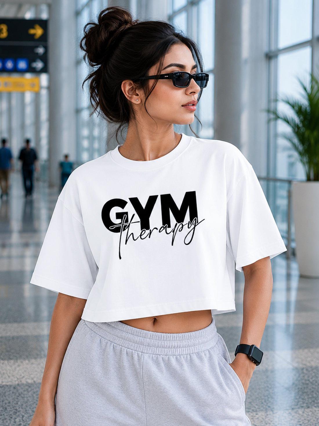 Women's Oversized Crop T-Shirt | Premium Cotton Manufacturer India