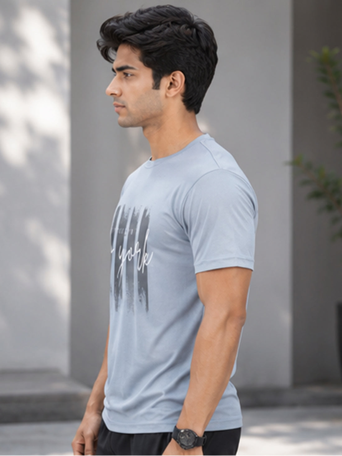 DPASSION New York Graphic Men's Performance T-Shirt