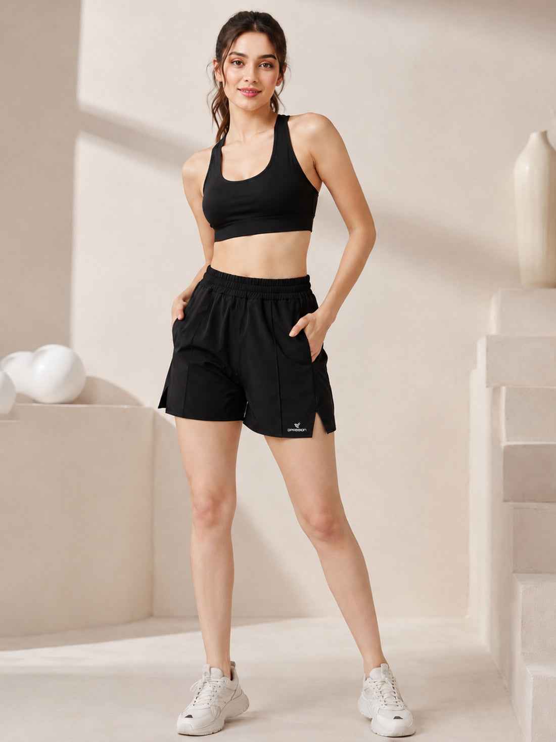 Women’s Premium Sports Shorts | Gym Training & Running Shorts | Dpassion Wholesale Activewear