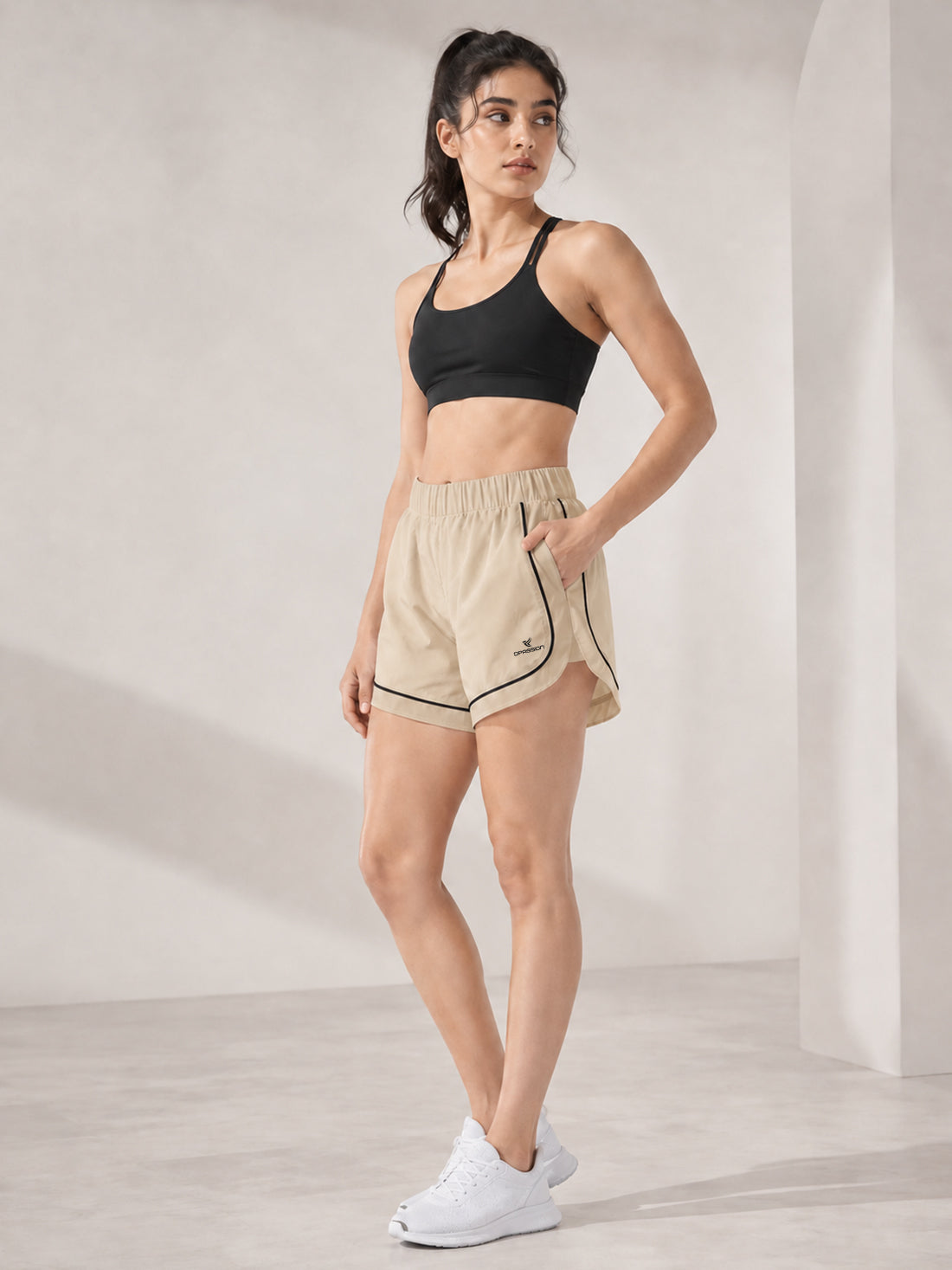 Women’s Premium Sports Shorts | Gym Training & Running Shorts | Dpassion Wholesale Activewear - DPASSION.COM