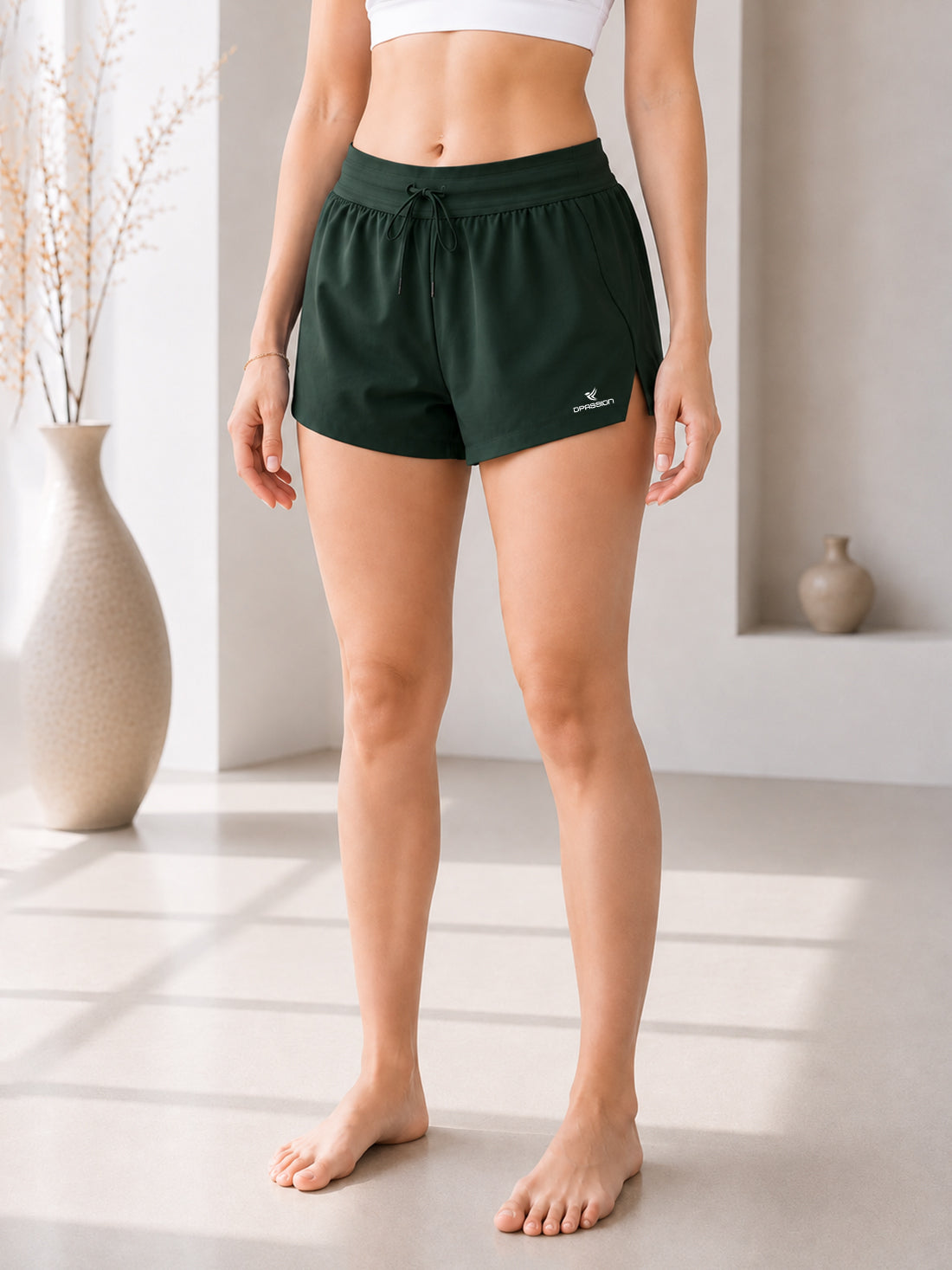 Women’s Premium Sports Shorts | Gym Training & Running Shorts | Dpassion Wholesale Activewear - DPASSION.COM