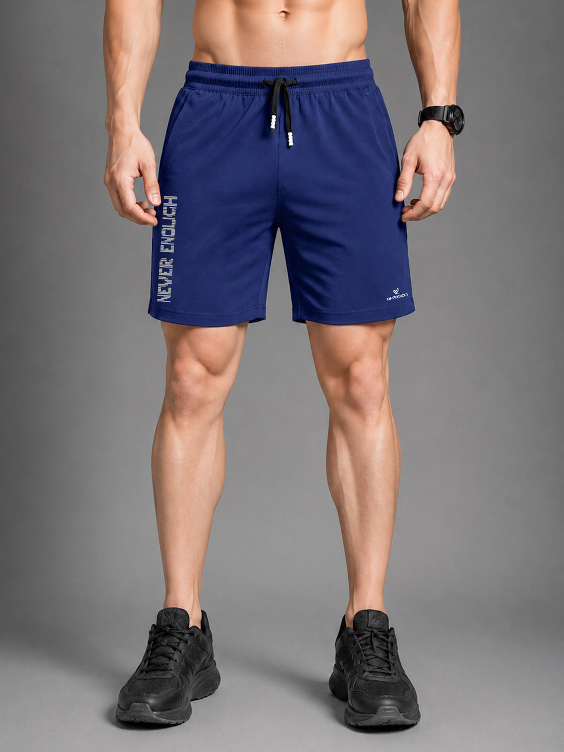 Men's NS Lycra Woven Sports Shorts Manufacturer & Wholesale Supplier India | 150 GSM Lightweight Gym Shorts | Dpassion