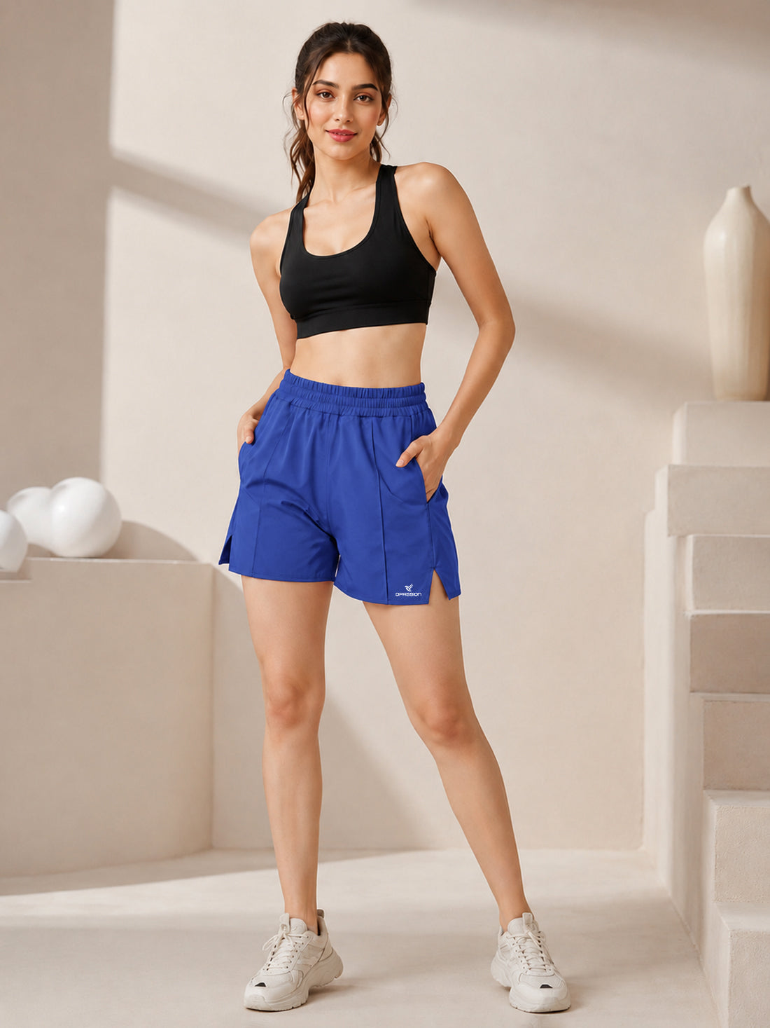 Women’s Premium Sports Shorts | Gym Training & Running Shorts | Dpassion Wholesale Activewear