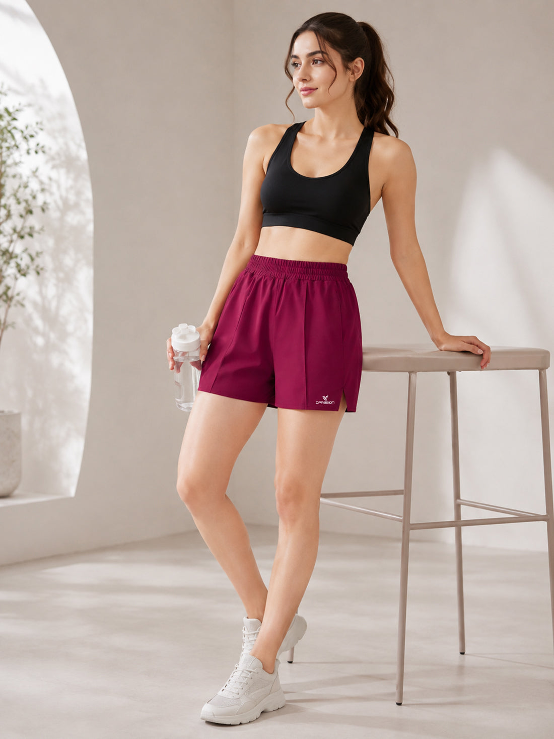 Women’s Premium Sports Shorts | Gym Training & Running Shorts | Dpassion Wholesale Activewear